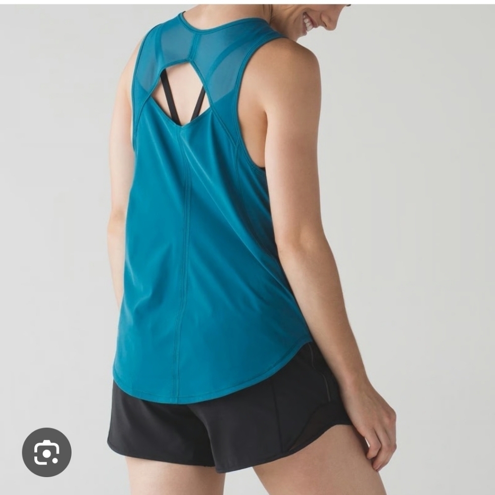 Lululemon Sulpt Tank Top Blue Size 6